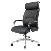 Chaise de bureau en cuir de PDG de luxe maison hôpital hôtel école patron directeur personnel exécutif chaise de bureau