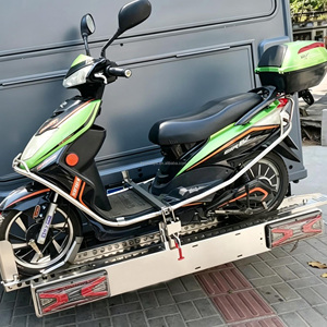 Portamotos Trasero <span class=keywords><strong>para</strong></span> <span class=keywords><strong>Autocaravana</strong></span> de 160 kg de Capacidad con Rampa Deslizable, <span class=keywords><strong>Soporte</strong></span> Universal <span class=keywords><strong>para</strong></span> Motocicleta Montado en la Enganche de Camioneta - Product Image 6