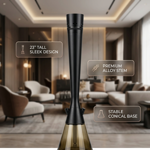 Chicha de luxe en gros, 23 pouces, avec tuyau, design du fabricant, logo personnalisé - Product Image 1