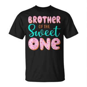 Camiseta familiar a juego para el primer cumpleaños de Brother Of The Sweet One - Product Image 2