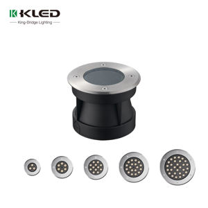 Lampes LED encastrées au sol pour aménagement paysager, allées, jardins, pavés, IP66, abat-jour en <span class=keywords><strong>verre</strong></span>, lampe souterraine réglable, télécommande - Product Image 2