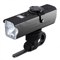Phare avant de vélo en alliage d'aluminium de nouvelle génération, batterie 2600 mAh, chargement Type-C, affichage numérique, double faisceau, pour le marché international