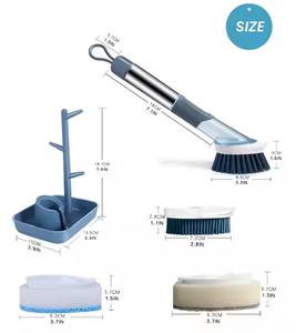 Cepillo de Limpieza Eléctrico Portátil a Prueba de Agua con Carga USB, Cepillo Giratorio 5 en 1, Cepillo de Fregado para Cocina - Product Image 5