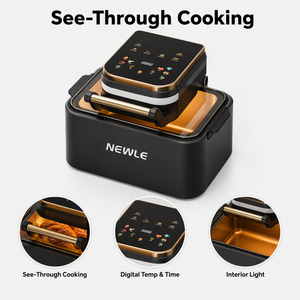 Best-seller NEWLE Friteuse à <span class=keywords><strong>air</strong></span> 9L avec 9 touches - Product Image 4