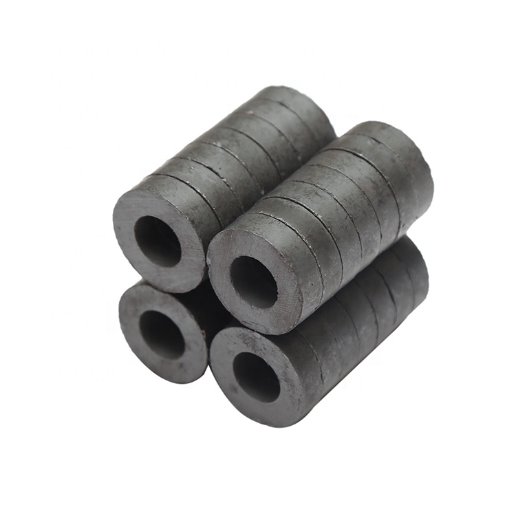 Круглые промышленные магниты, кольцо, ферритовые магниты, керамическое кольцо