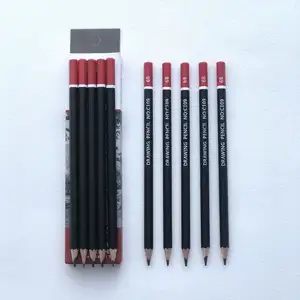 Good quality hot sale 6B sketch pencil set for drawing