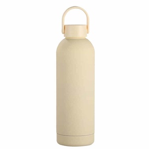 Premium Selection 750ml Stainless Steel <b>Small</b>-Mouth Insulated Water Bottle 6-12 Hours Thermal Insulation Minimalist Design - Product Image 5