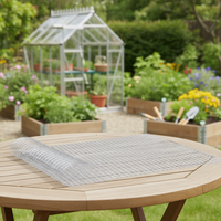 Bâche transparente en PVC résistante à l'eau et écologique pour serre, jardin et agriculture