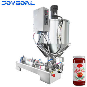 Máquina Llenadora de Pistón Semiautomática para Crema, Loción, Miel, Botellas y Frascos de Pasta Viscosa y Líquidos, Gran Venta - Product Image 1