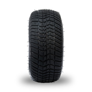 205/50-10 Neumático de calle con ruedas negras mecanizadas/brillantes de 10x7 para carrito de golf - Product Image 4