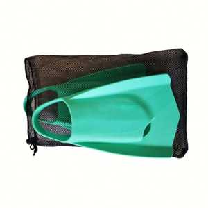 Palmes courtes en silicone personnalisées pour adultes et enfants, flottabilité assistée pour l'apprentissage de la plongée sous-marine, palmes de natation en forme de pattes de canard - Product Image 6