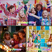 DAMAI Leuchtende LED-Lichtarmbänder aus Kunststoff, Hochwertige Partyzubehör für Erwachsene und Kinder - Geburtstag, Valentinstag, Ostern, Neujahr