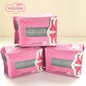 批发贸易保证卫生巾供应商有机卫生巾优质月经垫竹纤维卫生巾 - Product Image 4