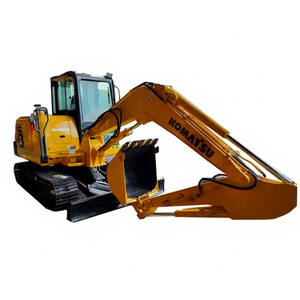 Mini Excavadora Usada de 6 Toneladas en Venta por Propietario, Excavadora Komatsu PC56 de Segunda Mano, Motor Modelo 2015, Informe Incluido - Product Image 1