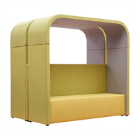 Cabine téléphonique insonorisée pour bureau, ensemble de canapés, mobilier de bureau pour salles de réunion et hôpitaux, cabines d'intimité de bonne qualité