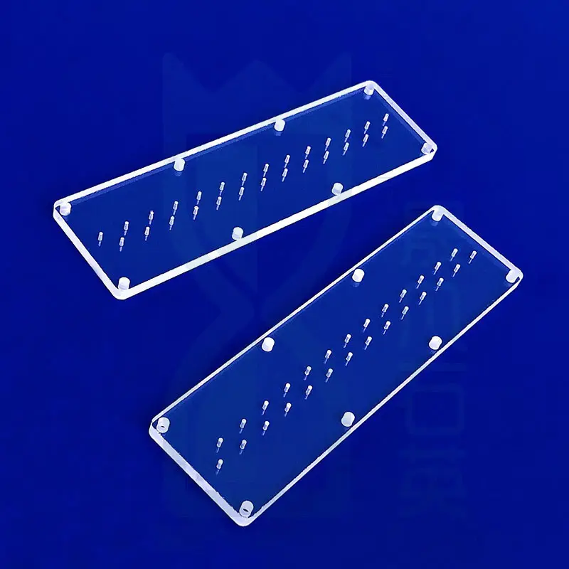 Laser Precision Machining Of Quartz Microwell Plates Quartz Glass Plate