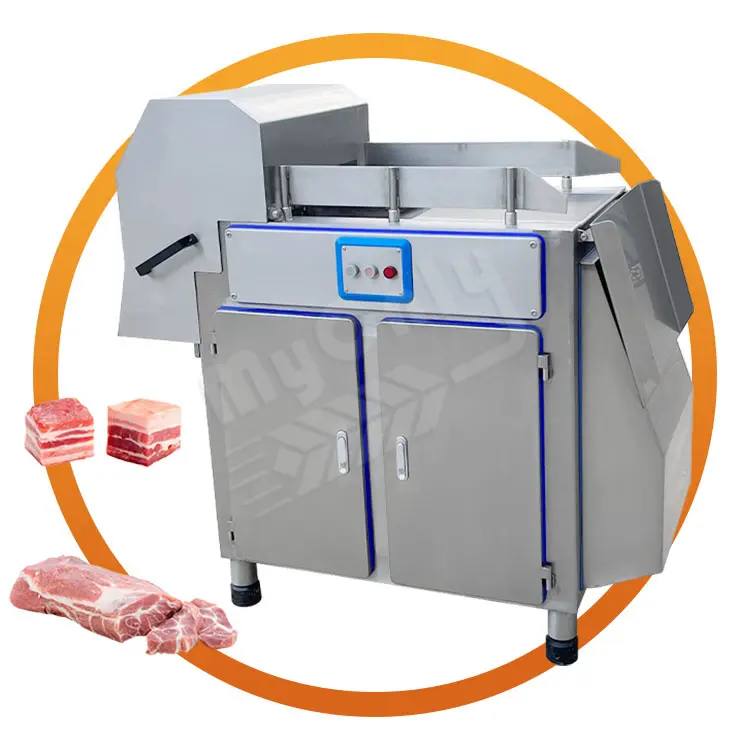 MY Automatic Beef Meat Cutter Machine Frozen Fish Chicken Steak Meat Cube Dice Machine