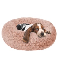 Lit pour chien Donut de luxe lavable de toutes tailles Lit pour chien Cartoon doux et confortable pour chiot