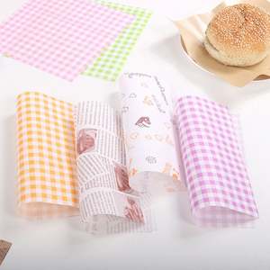 Papel para Envolver Alimentos, Papel Encerado Antigrasa con Logotipo Personalizado Impreso, Papel para Sándwiches y Hamburguesas de Grado Alimenticio, Venta Caliente de Fábrica - Product Image 5