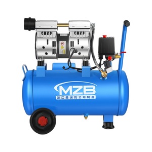 Compresor de Aire Mzb 9L 220V Sin Aceite Tipo Pistón Para Trabajos en Madera, Reparación de Automóviles y Uso Dental - Product Image 1