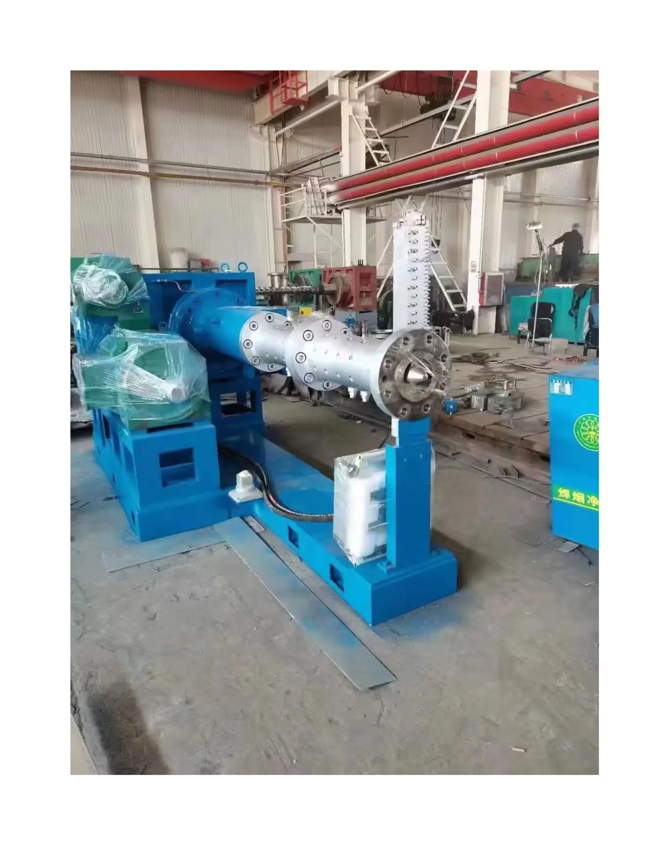 rubber extruder/rubber strainer for process reclaim rubber