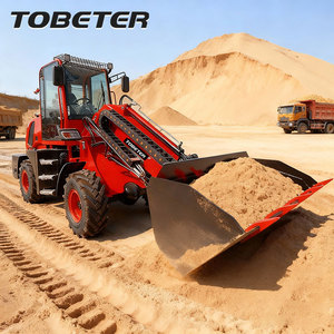 Tobeter trang trại nông nghiệp giá rẻ giá 4.5ton <span class=keywords><strong>mini</strong></span> loader ổ đĩa bốn bánh thủy lực đa chức năng loader - Product Image 2