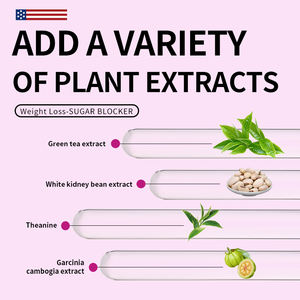 OEM 체중 감량 알약 Hydroxycitrocid + 허브 블렌드, 개인 라벨용 맞춤형 공식, 타사 테스트 - Product Image 2