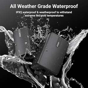 Inwa Outdoor Computer Speakers Active/Passive Wall Mount with 30-50W Battery for AirPlay Remote <b>Control</b> - Product Image 5
