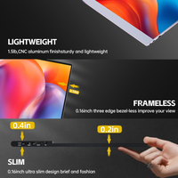 EIMIO OEM ODM PC portable 4K 3840*2400 Ultra clair 1080p IPS Type-C 100% SRGB Gaming 60Hz 178° Angle de vision 6ms Moniteur