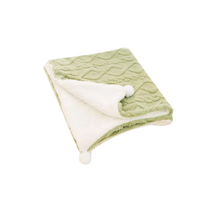 Couverture pour animaux de compagnie, couverture pour chat, tapis de couchage toutes saisons, tapis en coton, lit pour chat, tapis pour chat, tapis pour chien, tapis chaud d'hiver en jacquard. - Product Image 2