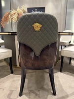 Vente flash - Meubles de salle à manger haut de gamme pour hôtel et appartement - Bois massif - Moderne - Imperméable - Durable - Table et chaises de luxe