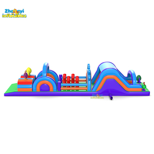 Circuitos de Obstáculos Inflables de Grado Comercial, Juegos Inflables para Exteriores, Parque Infantil Gigante Inflable para Niños - Product Image 4