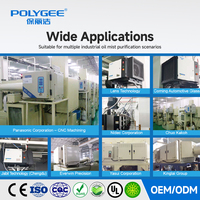 Colector de Niebla de Aceite Industrial Electrostático con Control Numérico CNC, Equipo de Purificación de Aire, Fabricado en China