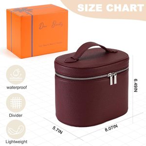 Trousse <span class=keywords><strong>de</strong></span> Maquillage Best-Seller en Gros, Trousse <span class=keywords><strong>de</strong></span> Toilette <span class=keywords><strong>de</strong></span> <span class=keywords><strong>Voyage</strong></span> avec Séparateurs Amovibles pour Femmes - Product Image 2
