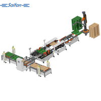Machine à clouer manuelle pour palettes en bois Euro Epal 1200x800, 40-60 palettes/h, 4 ouvriers, moteur 6,5 kW, haute performance, longue durée de vie, Saifan