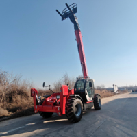 Chargeur télescopique HERACLES TR1840 avec chariot télescopique de 4.5 tonnes et hauteur de levage de 18m à vendre
