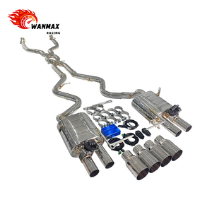 Nhà Máy Giá hiệu suất hệ thống ống xả valved catback với điều khiển từ xa cho BMW E90 E92 e9x M3 xả - Product Image 2