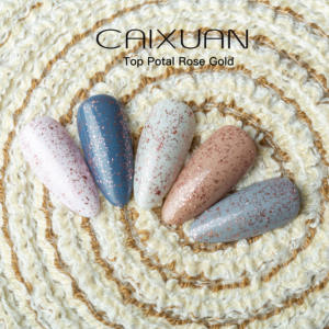 เสื้อโค้ทเล็บสีทองเคลือบเงางามเป็นพิเศษ - Product Image 2