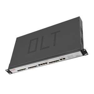 OLT 8 ports HSGQ-XE08 avec emplacements SFP 10G, prise en charge GEPON jusqu'à 512 ONUs, équipement de télécommunication fibre optique largement compatible - Product Image 3