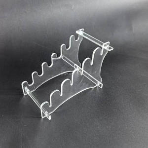 Espositore all'ingrosso <span class=keywords><strong>per</strong></span> coltelli in acrilico trasparente, organizer da tavolo <span class=keywords><strong>per</strong></span> coltelli tascabili e coltelli pieghevoli, ideale <span class=keywords><strong>per</strong></span> collezioni. - Product Image 6