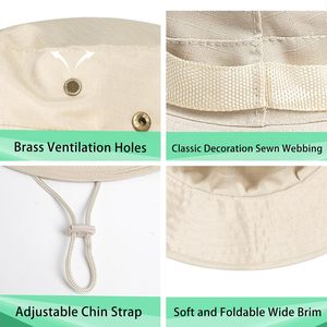 Collapsible Large Brim Fisherman's <b>Bucket</b> <b>Hat</b> for Men & <b>Women</b>-Summer Sun Protection Outdoor Party Sports Travel Ready - Product Image 3