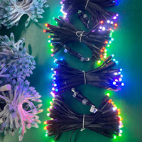 Guirlandes lumineuses LED pour l'éclairage paysager des grands arbres, matériau PVC étanche IP68, température de couleur RGB, certifiées CE RoHS, garantie 3 ans