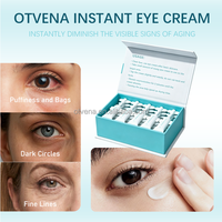 OTVENA Crème Gel Anti-rides Raffermissante Effet Lifting Résultats Instantanés Cernes et Poches Lisse les Ridules Hydrate le Contour des Yeux Tous Types de Peau