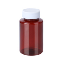 GABBY D-01 Bouteilles distributrices transparentes en plastique à grande ouverture 15-500ml PET Capsules d'échantillons de liquides solides en caoutchouc