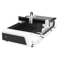 Machine de découpe laser à fibre haute vitesse 3kW 4kW pour tôles, avec contrôle Weihong, rails de guidage Hiwin, moteur servo Fuji, compatible LAS/DXF/AI/DST