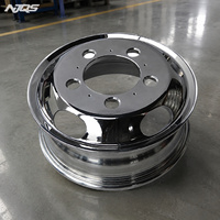 Roues NJQS 17,5 pouces, jantes en aluminium 17,5x6,00, pneus Alcoa Truck 8r17,5 à haute flottation