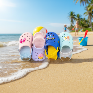 OZKIZ Zapatos de Esponja Antideslizantes Premium Coreanos para Niñas, Punta Abierta, 2-6 Años, Moda de Verano para Playa, Venta al Por Mayor - Product Image 3
