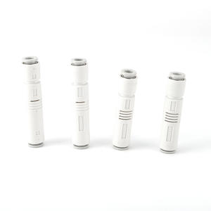 ZU05/07 ชิ้นส่วนนิวเมติกอุตสาหกรรม ท่อขนาด 4/6 มม. ใหม่ วาล์วสุญญากาศแบบเสียบตรงสำหรับสื่อการใช้งานทางอากาศ ชนิดท่อ สำหรับฟาร์ม - Product Image 1