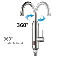 Distributeur fonction d'affichage numérique modèle de base robinet d'eau bouillante instantanée économie d'eau chaude robinet de chauffage de l'eau électrique