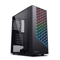 Nouveau modèle Atx Matx Itx Tower Case Case avec étui en verre trempé pour ordinateur de jeu